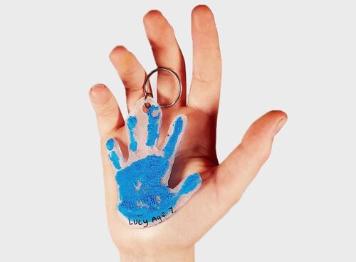 Pikkii | DIY Shrink Keyring Kit  - Hand Print