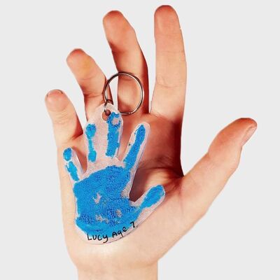 Pikkii | DIY Shrink Keyring Kit  - Hand Print