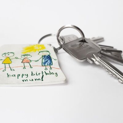 Pikkii | DIY Shrink Keyring Kit  - Kids Drawing