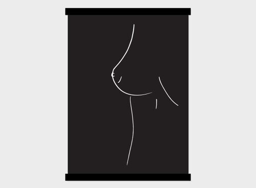 MOXON | Nude Woman A3 Art Print