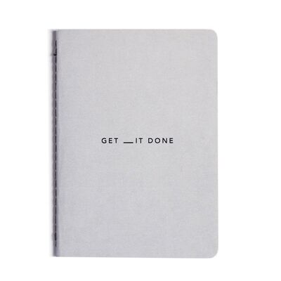 MiObjetivos | Cuaderno Get _it Done To-Do-List - A6 / GRIS