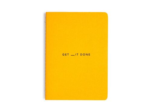 MiGoals | Get _it Done To-Do-List Notebook - A6 / YELLOW