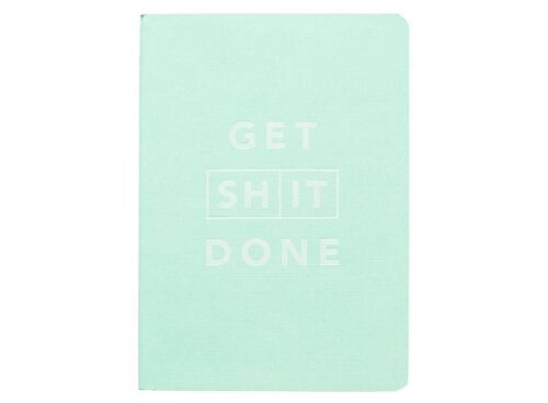 MiGoals | Get Shit Done To-Do-List Notebook (classic) - A6 / MINT