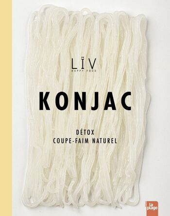 Livre recettes veggie à base de konjac saine et rapide 1