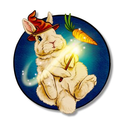 Sticker "Enchanting Rabbit"