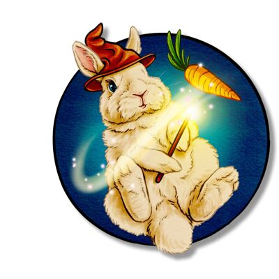 Stickers "Enchanting Rabbit"