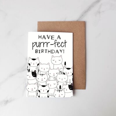 Greeting Card Purrrfect