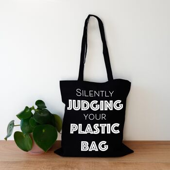 Tote bag - Juger en plastique 2