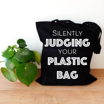 Tote bag - Juger en plastique 3