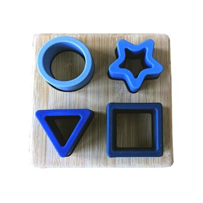 Silicone puzzle star