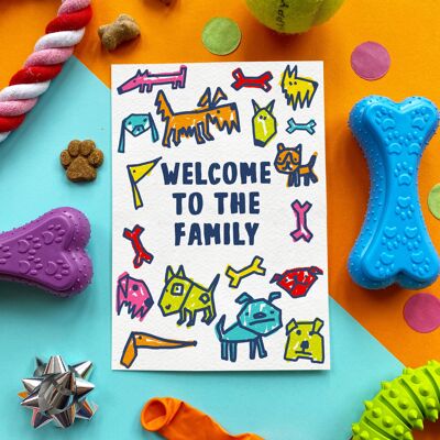Scoff Paper - Edible Bacon Welcome To The Family Card