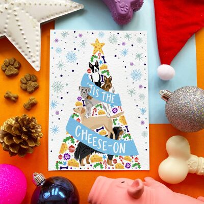 Scoff Paper - Edible Cheese Flavoured Christmas Card