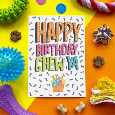Scoff Paper - Edible Chicken Flavoured Birthday Card
