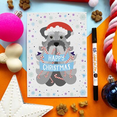 Scoff Paper - Edible Mint Candy Christmas Card For Dogs