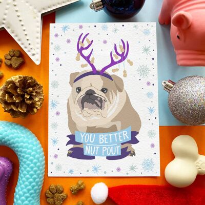 Scoff Paper - Edible Peanut Butter Flavoured Christmas Card