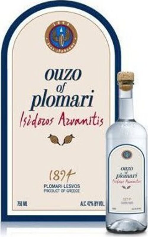 Ouzo Plomari Isidoros Arvanitis 700 ml