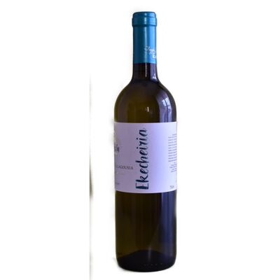 Griechischer Wein Ekecheiria 19' Trockener Weißwein 'Griechische Sorte'