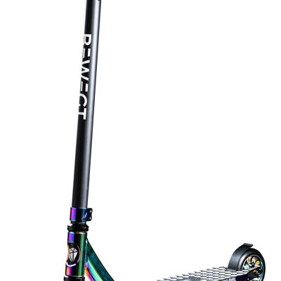 Stunt scooter Evoattack Jr. neocromo metalizado 4- 7 años