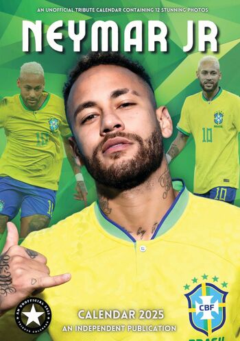 Calendrier 2025 Neymar football 1