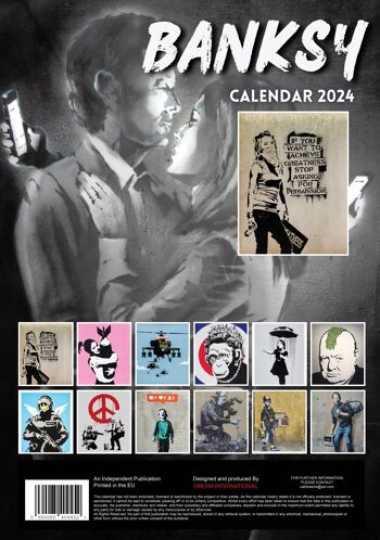 Calendrier 2024 Banksy 2