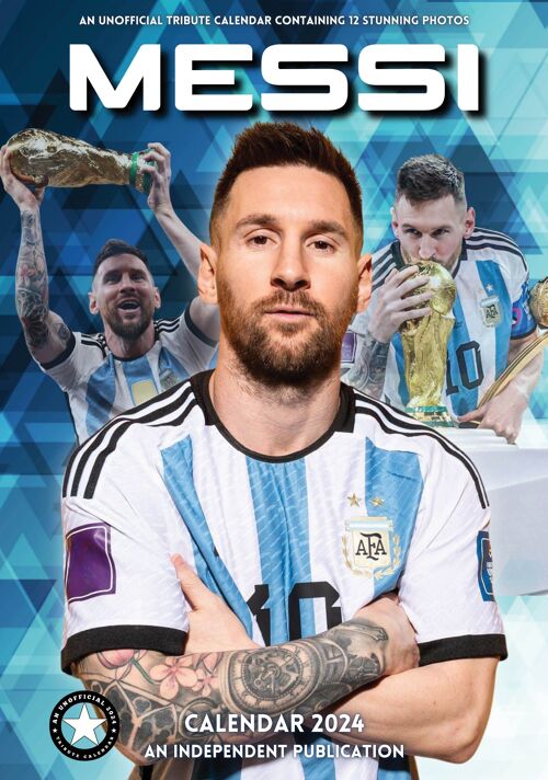 Calendrier 2024 Lionel Messi Football