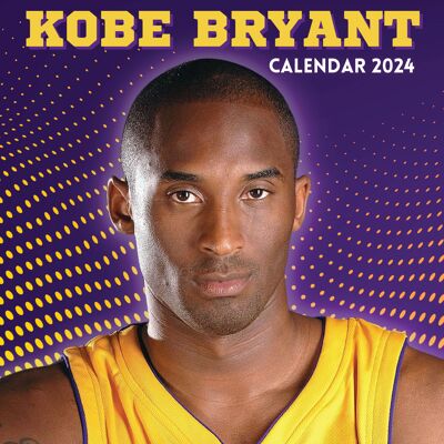 Calendario 2024 Giocatore di basket Kobe Bryant