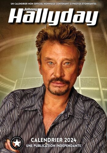 Calendrier 2024 Johnny Hallyday 1