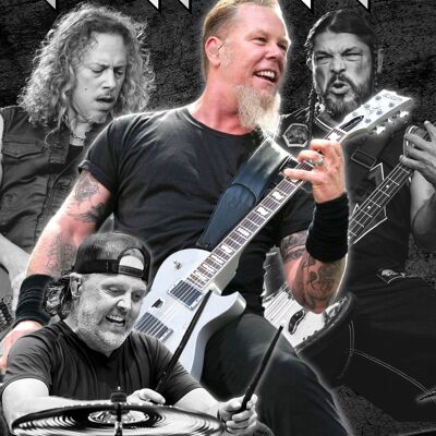 Kalender 2024 Metallica Amerikanischer Heavy Metal