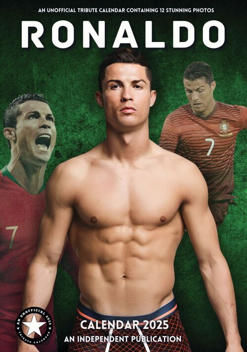 Calendrier 2025 Cristiano Ronaldo football