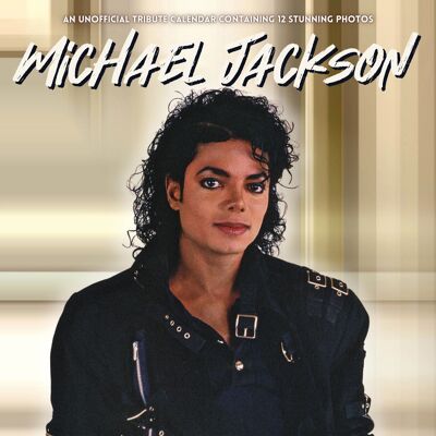 Calendario 2024 Michael Jackson cantante pop