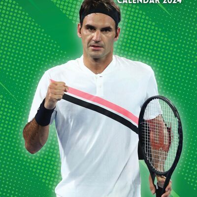 Calendrier 2024 Roger Federer tennis