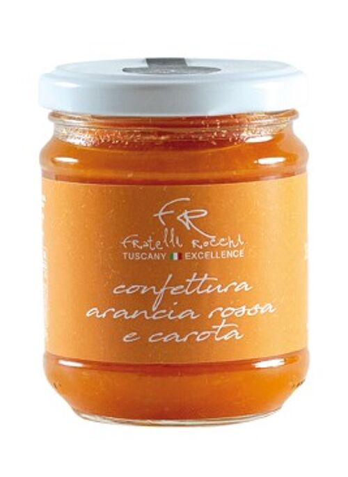 CONFETTURA ARANCIA ROSSA E CAROTA - 250g