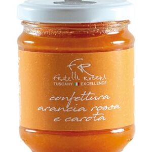 CONFITURE D'ORANGE ROUGE ET DE CAROTTE - 250g