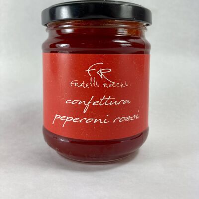 JAM OF RED PEPPERS -250 gr