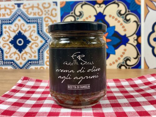 CREMA DI OLIVE E AGRUMI - 200GR