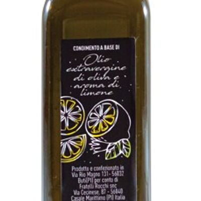 HUILE D'OLIVE EXTRA VIERGE et CITRON -250 ml.