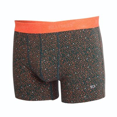 Boxer coton bio Orange Sand