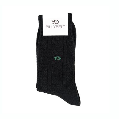 Socks with Ebony Merino Wool