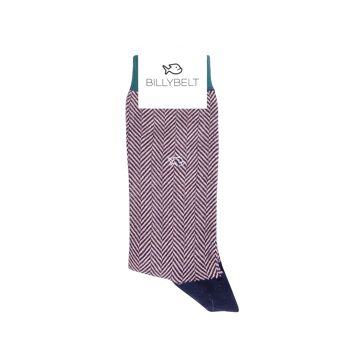 Chaussettes coton Chevrons Eden 1