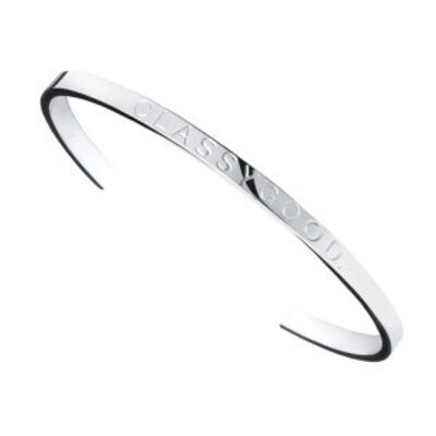 Armreif Classy Bangle Silber Edelstahl S