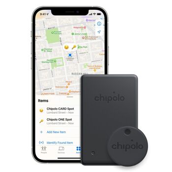 Chipolo SPOT Bundle Bluetooth Wallet Finder - Fonctionne avec Apple Find My 2