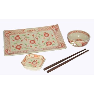 Conjunto 4 piezas comida China 30 cm