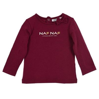 Naf Naf Camiseta m/larga T/6-36mes -2col