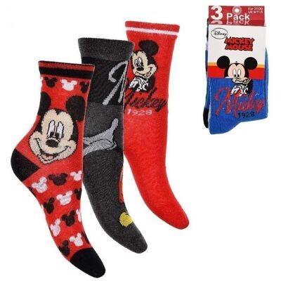 Mickey Pack 3 calcetines 3 tallas -2 mod