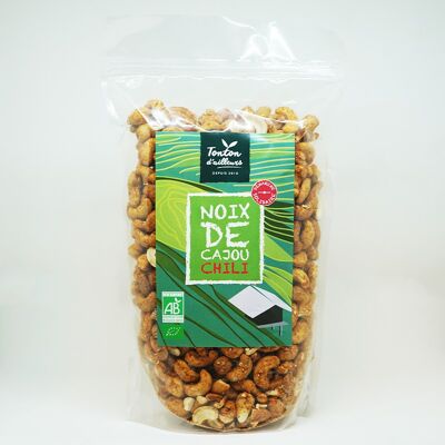 Organic Roasted Chilli Cashew Nuts
