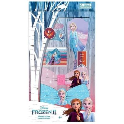 Frozen  Set 16 pz.cepillo+acces.28x17