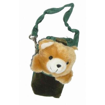 Portamóvil peluche con Osito 16 cm.