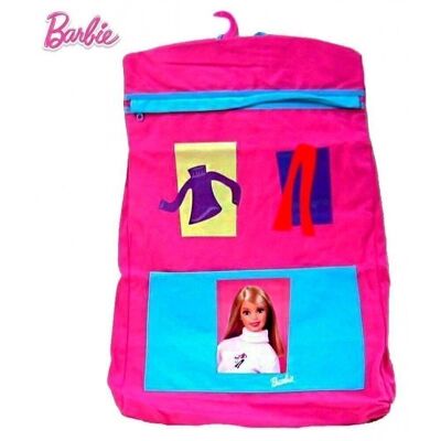 Barbie Bolso cuelgaropa tela 70x47 cm