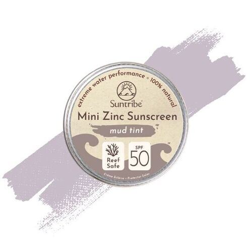 Natural Mineral Mini Zinc Sunscreen Face & Sport SPF 50 Mud Tint