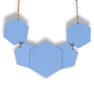 COLLIER BLEU PUISSANT